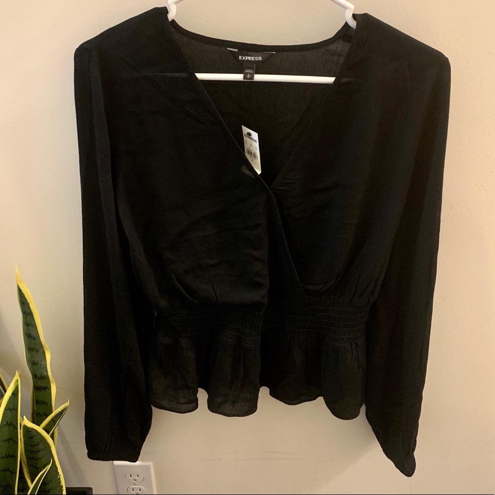 NWT Express Sheer Blouse - S
